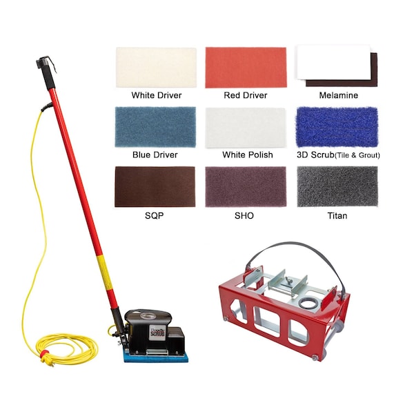 Square Scrub Floor Scrubber/Polisher SS EBG-9-DLX - main