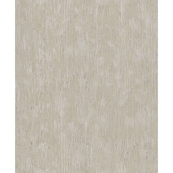 York Wallcoverings Gilded Plume Warm Grey Wallpaper FM1003 - main