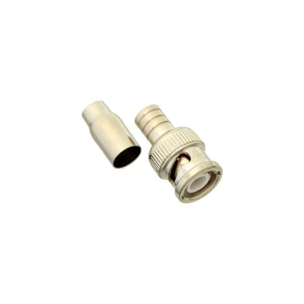 Connectors Plus BNC 2 Piece Crimp RG6 Plenum SB-114CP - main