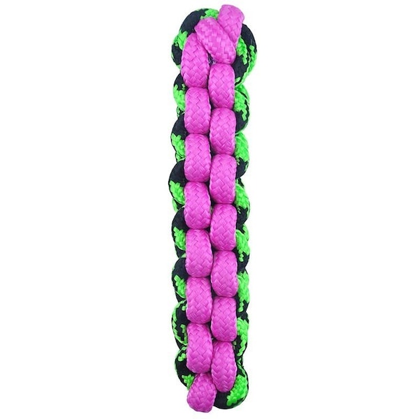 Pet Park Blvd Dog Toy, Rope Fetch Stick Toy, Paracord, Pink US2046 75 - main