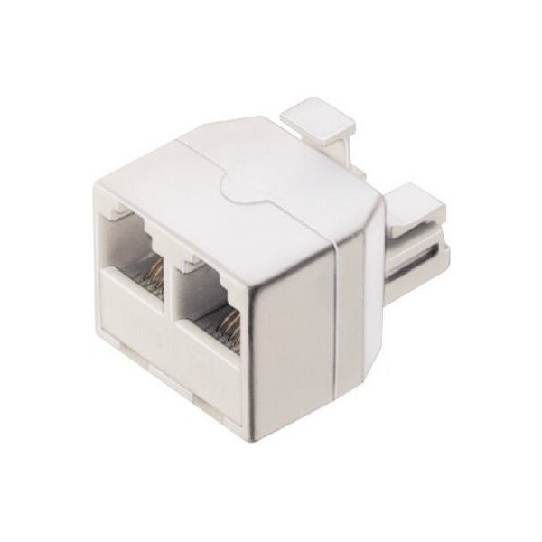 Audiovox Wht Mod Dplx Jack Plug TP257WHR - main