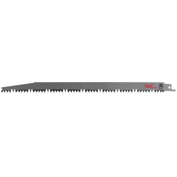Milwaukee Tool 12 in x 5 TPI Reciprocating Saw Blade, 1 PK 48-00-1305 - main