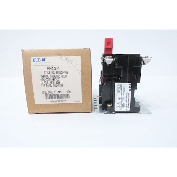 Eaton THERMAL OVERLOAD RELAY 2A 3P SIZE 1 AN13P - main