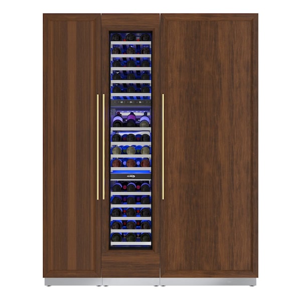 Koolmore Reserve Panel Ready 30 in. Column Refrigerator with 18 in. Wine Cooler and Freezer KM-PRC-R30F18W - main