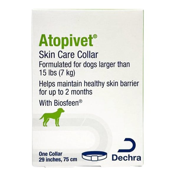 Atopivet Skin Care Collar with Biosfeen for Dogs Larger than 15 Pounds 120501 - main