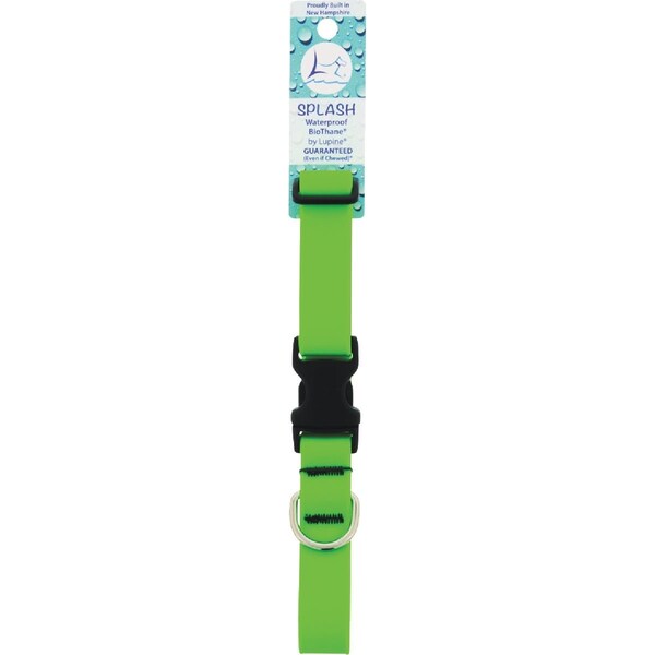 Lupine 1'' Waterproof Neon Green 12 to 20'' Adjustable Collar 28352 - main