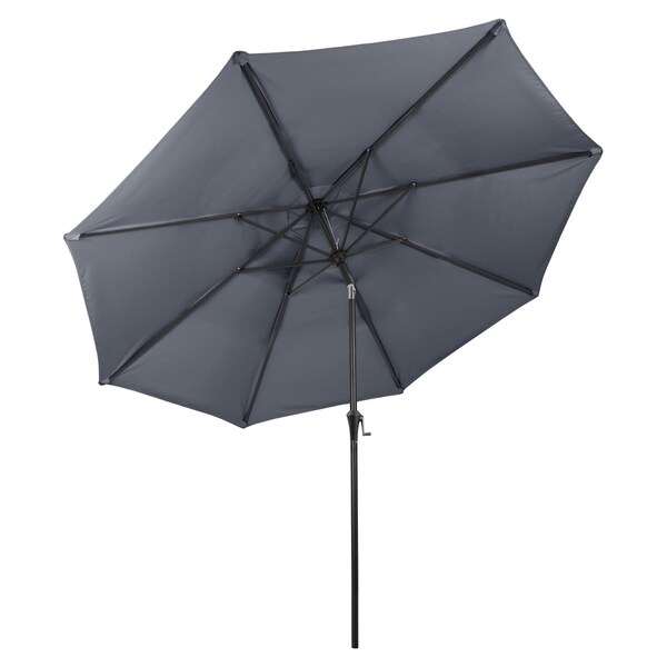 Villacera 9-Foot Outdoor Patio Umbrella, Gray 83-OUT5446 - main