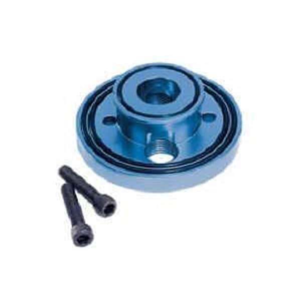 Moroso 23782 Chevy Billet Oil Filter Block-Off Plate MOR23782 - main