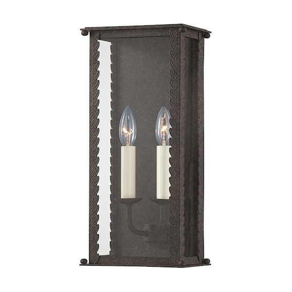 Troy Lighting Zuma 2 Light Wall Sconce 7.75 In. French Iron B6712-FRN - main