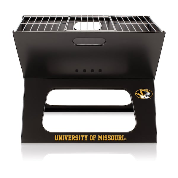 Picnic Time Family Of Brands NCAA Mizzou Tigers X-Grill Portable Grill - Camping Grill 775-00-175-394-0 - main