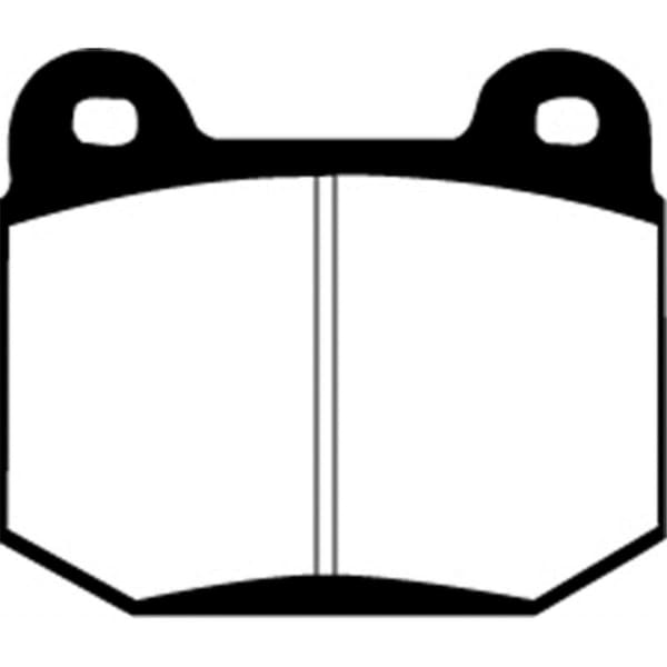 Ebc Redstuff Rear Brake Pads for 03-04 Infiniti G35 3.5 DP31537C - main