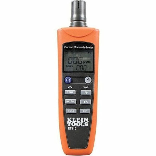 Klein Tools Carbon Monoxide Detector with Carry Pouch and Batteries ET110 - main