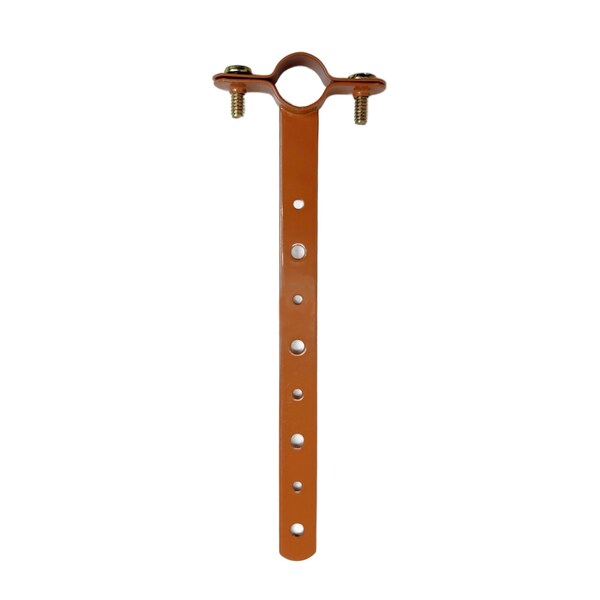 Empire Hanger 1/2 in. x 6 in. Copper Coated Carbon Steel Milford Pipe Hanger 131CT05006 - main
