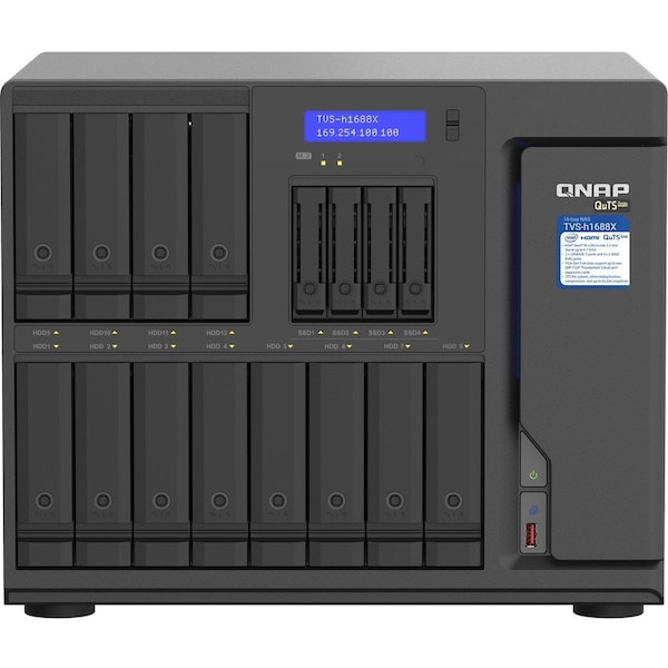 Qnap 16-BAY TURBONAS 12 X 3.5 HDD + 4. TVS-H1688X-W1250-32G-US - main