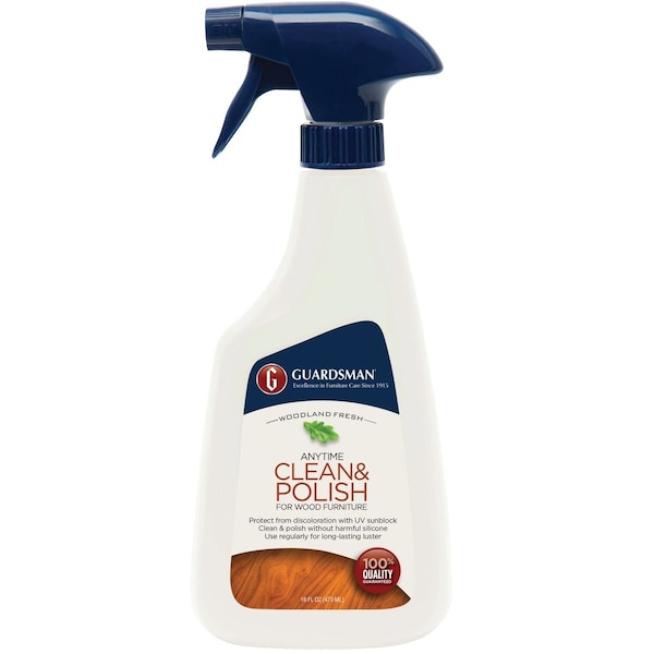 Guardsman 16 Oz. Woodland Fresh Anytime Clean & Polish for Wood Furniture 461100 - main