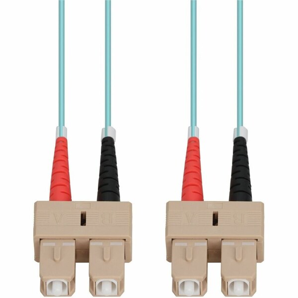 Add-On This Is A 5M Sc (Male) To Sc (Male) Aqua Duplex Riser-Rated Fiber ADD-SC-SC-5M5OM4 - main