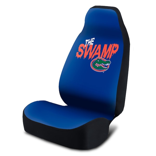 Coverking Universal Seat Cover Print 1pc, Ultimate Suede, w/ Black Inerlock Backing, Florida Blue The Swamp USCSELA254 - main