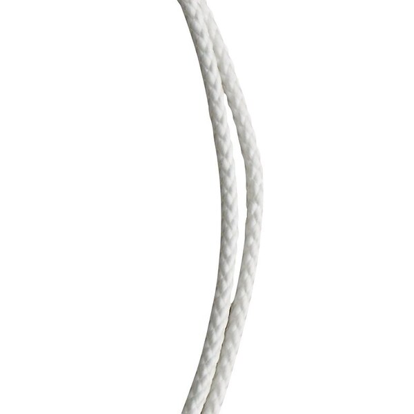 Baron 64001 Rope, 1/8 in Dia, 600 ft L, 15 lb Working Load, Nylon/Poly, White 64002 - main