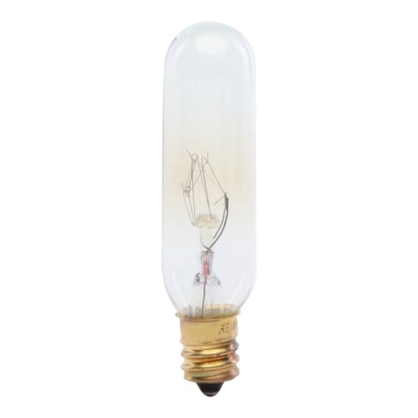 Feit Electric Incandescent Lamp, 15 W, T6 Lamp, Candelabra E12 Lamp Base, 2700 K Color Temp BP15T6-145 - main