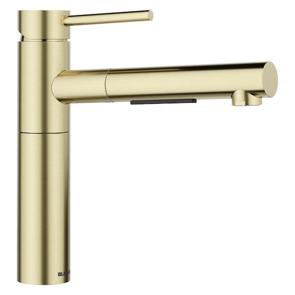 Blanco Alta II Pull Out 1.5 GPM, Satin Gold 527561 - main
