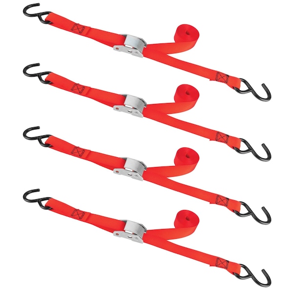Performance Tool 4 pk. Cam Buckle Straps, 10 ft. 1 in. Wide, 300 Lbs. Load Limit, 4PK W1846 - main