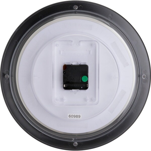 Lorell CLOCK, WALL, QUARTZ, 13.25", BK LLR60989 - main