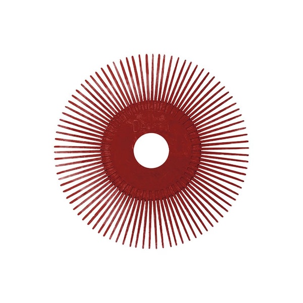 Dedeco SUNBURST 2" TS DISCS RED 220 GRIT (A/O), 12PK 2485 - main