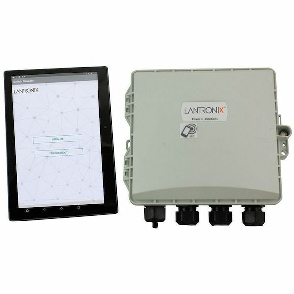 Transition Networks 4-PORT 10/100/1000BASET SWITCH, AC PWR, POE+ W/ NA PWR CORD SESPM1040-541-LT-AC-NA - main