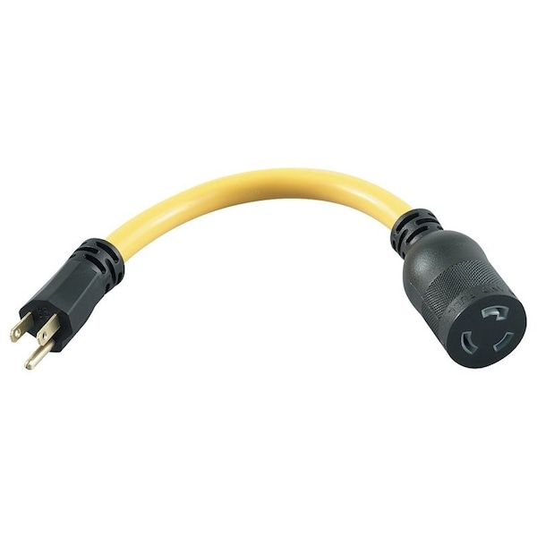 Southwire Adapter Pwr Cord 12/3 9In Yel 090208802 - main