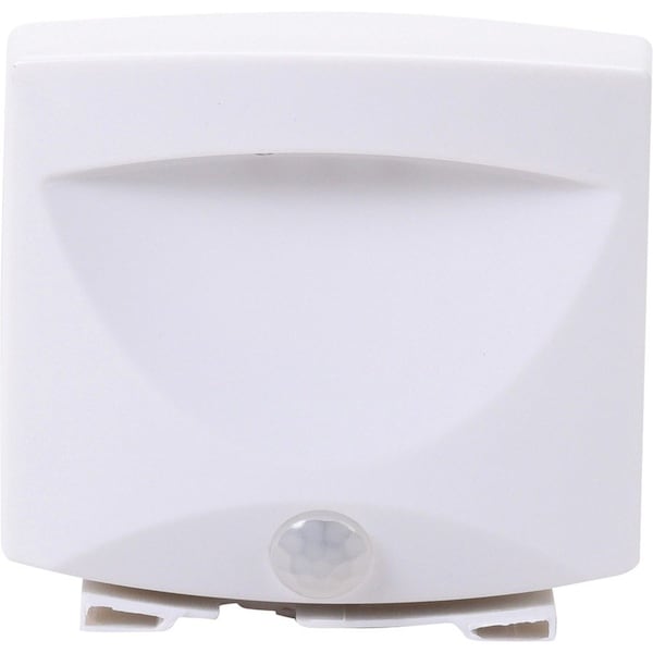 Maxsa Innovations Battery-Powered Motion-Activated Outdoor Night-Light in White 40341 - main