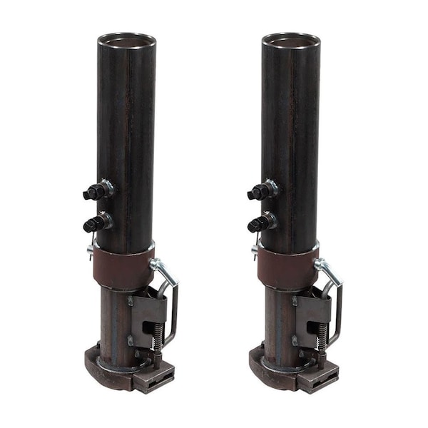 Mytee Products Round Gooseneck Trailer Coupler w/ Load Bearing Pin 30,000 Lbs WLL, 2PK GCR-2516x2 - main