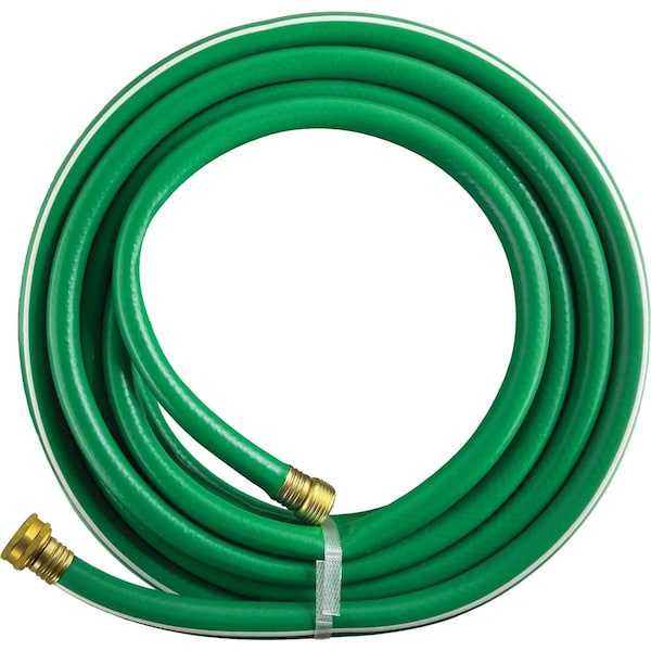 Best Garden 5/8'' Dia. x 150 Ft. L. Medium-Duty Rubber & Vinyl Garden Hose with Guard-N-Grip DBAW58150V2 - main