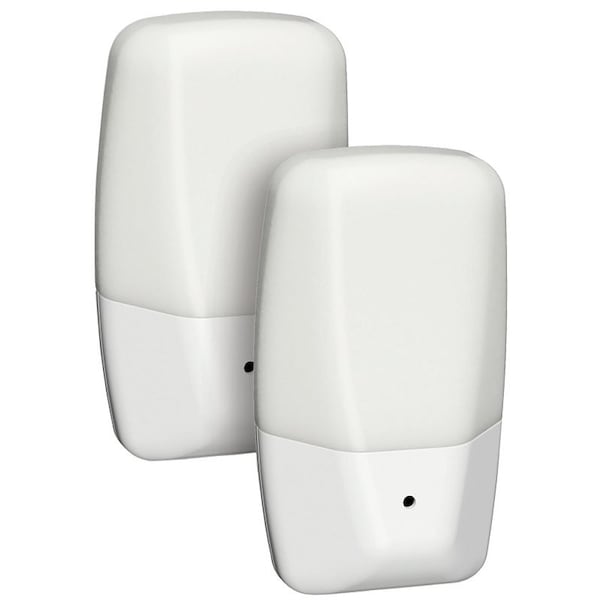 Amertac Aria Series Curve Night Light, 120 V, 0.3 W, LED Lamp, Warm White Light, 1 Lumens, 3000 K Color Temp NL-ARIA-F2 - main