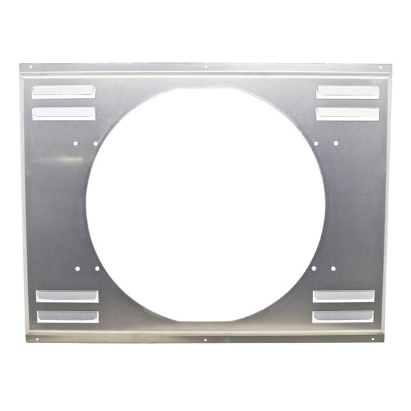 Hands On Aluminum EMC 1979-93 Ford 5.0L 302 Louvered Fan Shroud Direct for Hz-79Mu - Natural HA1528331 - main