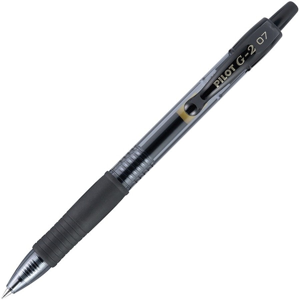 Pilot Of America 31170 UPC G2 Retractable Gel Ink Rolling Ball Pen .7mm Black 31170 - main