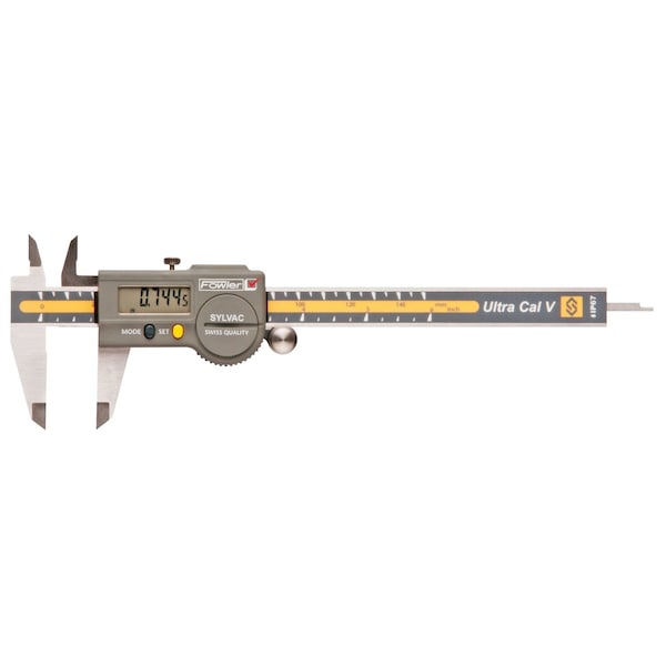 Fowler 6in/150mm Ultra-Cal V Electronic Caliper with Lifetime Warranty 54-100-067-1 - main