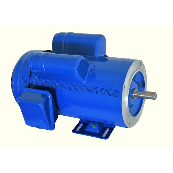 Hallmarkind Industries Ac Motor, 3/4Hp, 1725Rpm, 1Ph/60Hz, 115/208-230V, 56C/Tefc, Cap Start, Univ Foot, Sf 1.15, No Ol MA0520B-AC - main