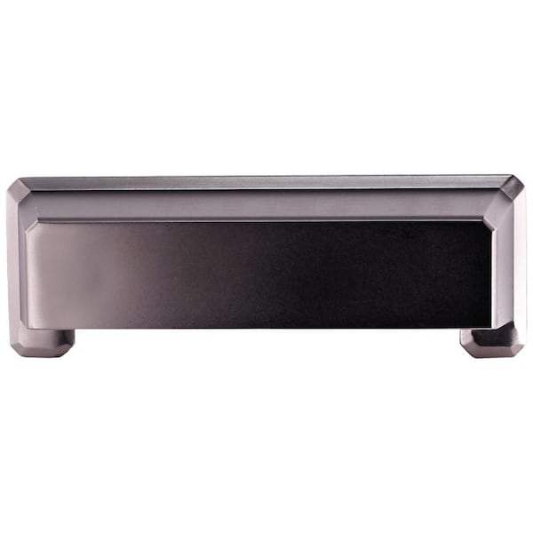 Pride Industrial 3in and 3-3/4in Center to Center Charleston Cup Cabinet Pull Dark Pewter Finish P90396DP - main