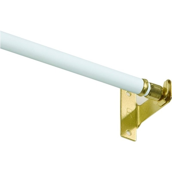 Kenney Mfg KN3921 Sash Rod, 716 in Dia, 48 to 84 in L, White KN392/1NP - main