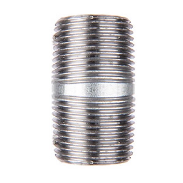 Ace Trading - Nipple 1/2 in. MIP each X 1/2 in. D MIP Galvanized Steel 1-1/2 in. L Nipple 301UP12X112 - main