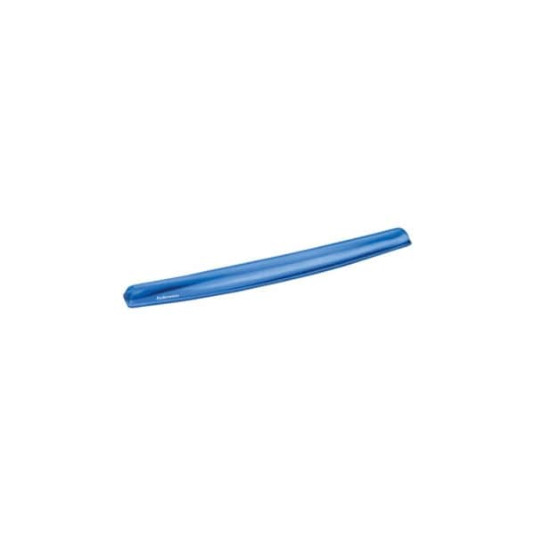 Fellowes Crystals Gel Wrist Rest - 0.94" x 19.31" x 2.31" - Blue FEL91137 - main