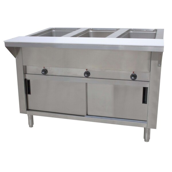 Advance Tabco Hot Food Table electric 47-1/8 in.W x 30-5/8 in.D x 34-1/8 in.H HF-3E-120-DR - main