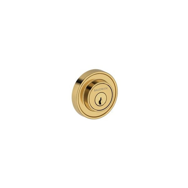 Baldwin Residential Deadbolts Single Cylinder Reversible Lifetime Brass SCRRD003 - main