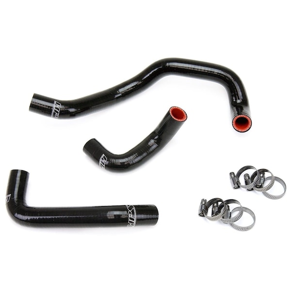 Hps Performance High Temp Reinforced Silicone Heater Coolant Hose Kit, Black, 57-1397-BLK - main
