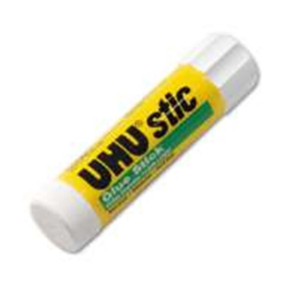 Sauder 99648 Uhu Stic Permanent Clear Application Glue Stick- .29 Oz. YYAZ-SAU99648 - main