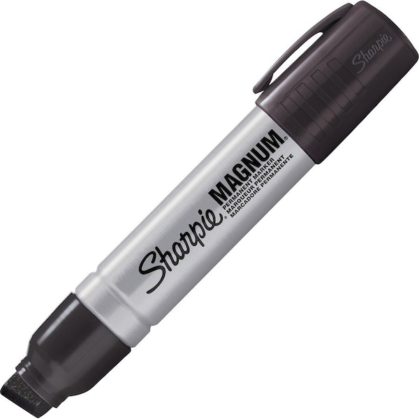 Sharpie Magnum Permanent Marker, Broad Chisel Tip, Black 44001 - main