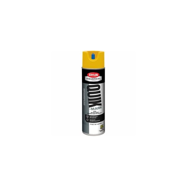 Krylon Quik-Mark Sb Inverted Marking Paint Apwa Safety Yellow - A03823007, PK12 A03823007 - main
