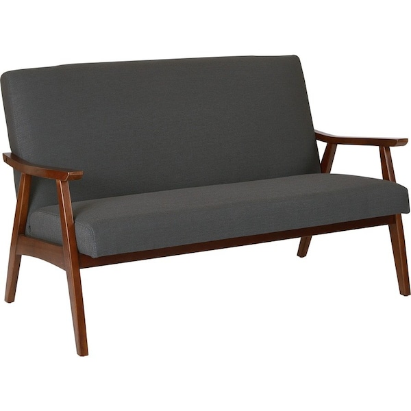 Ave 6 Loveseat, 29" x 32", Upholstery Color: Charcoal DVS52-K26 - main