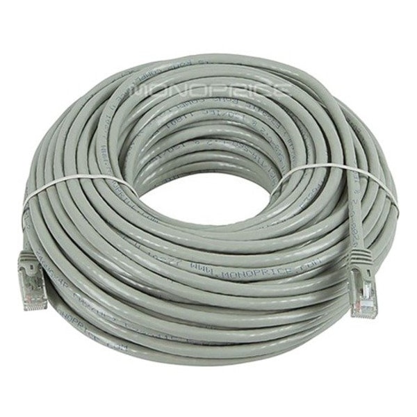 Monoprice Patch Cord, Cat 6, Flexboot, Gray, 100 ft. 9803 - main