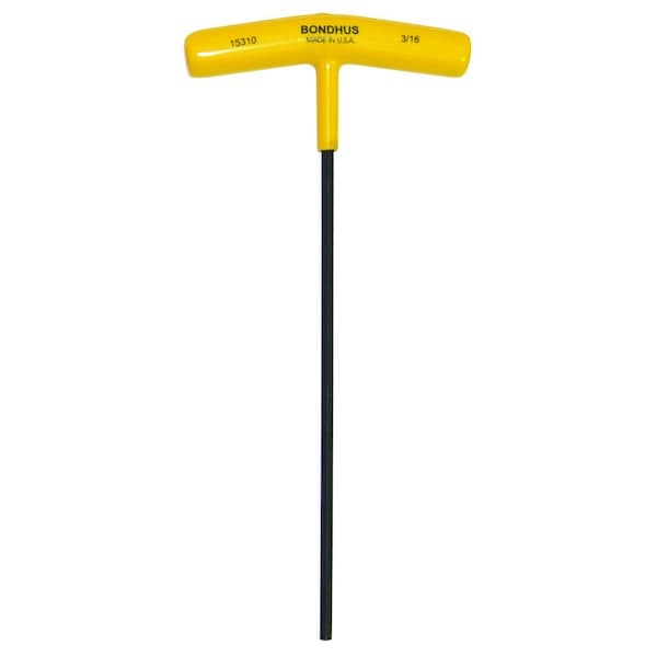 Bondhus 3/16in Hex T-Handle 9in Length 15310 - main